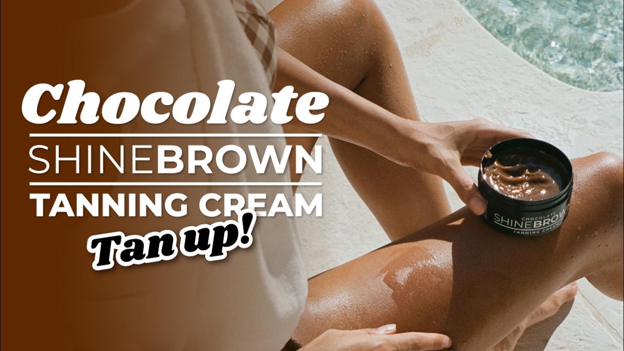 SHINE BROWN CHOCOLATE TANNING CREAM | BYROKKO