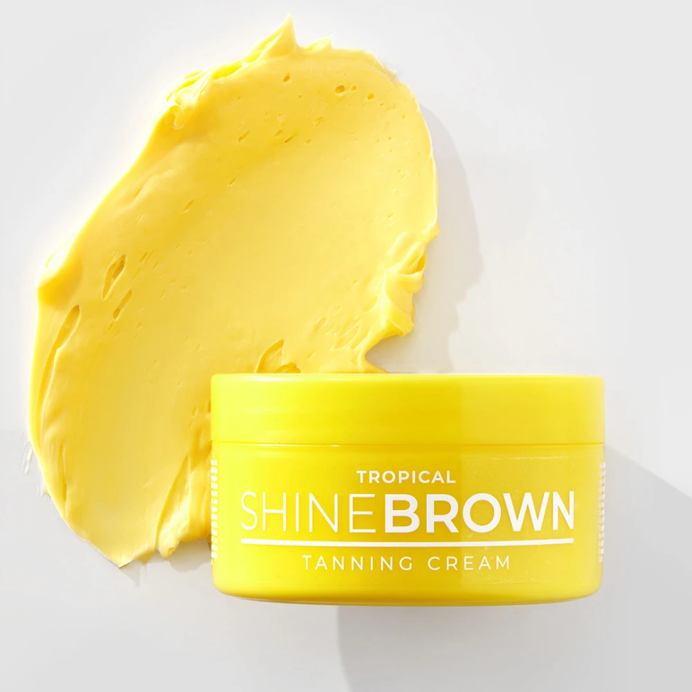 Shine Solkräm - Brown Tropical tanning cream Original – Byrokko