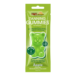 Kosttillskott – Tanning Gummies Apple – TanExpress