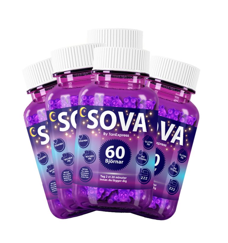 Kosttillskott – Sova Gummibjörnar – TanExpress 5-Pack