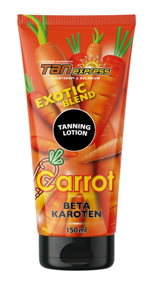 Solkräm - Carrot Beta Karoten Tanning lotion – TanExpress