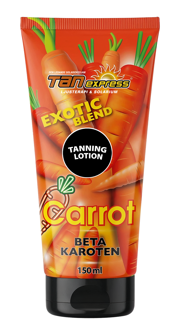 Solkräm - Carrot Beta Karoten Tanning lotion – TanExpress
